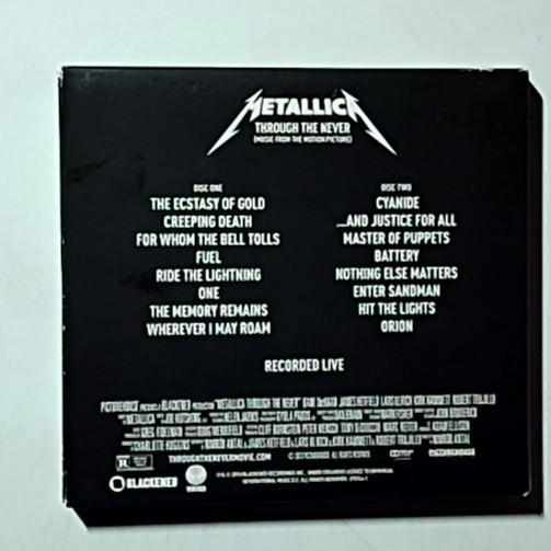 Metallica – Through The Never (CD, 2013, 2-Disc) Europe Digipak 375144-1