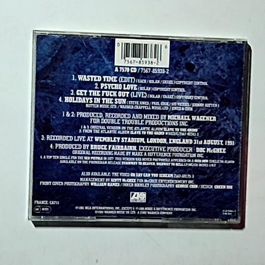 Skid Row – Wasted Time (CD, 1991) Europe A 7570 CD