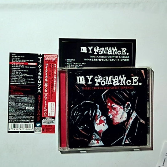 My Chemical Romance – Three Cheers For Sweet Revenge (CD, 2004) Japan Obi