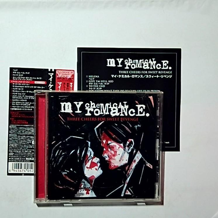 My Chemical Romance – Three Cheers For Sweet Revenge (CD, 2004) Japan Obi