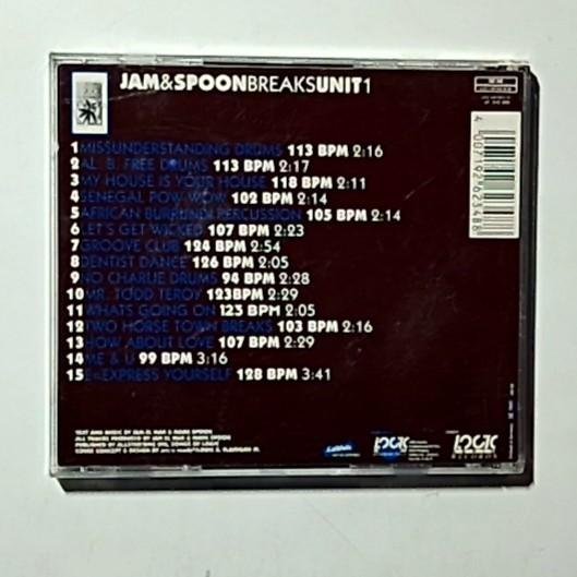 Jam & Spoon – Breaks Unit 1 (CD, 1991) Germany LOC 66
