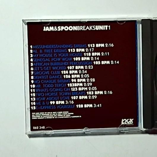 Jam & Spoon – Breaks Unit 1 (CD, 1991) Germany LOC 66