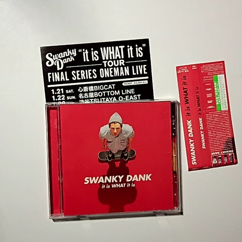 Swanky Dank – It Is What It Is (CD, 2016) Japan Obi, Promo GMRF-1008