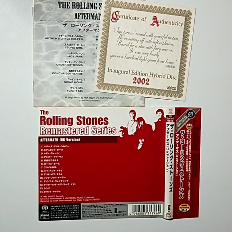 The Rolling Stones – Aftermath (UK) (SACD, 2002) Japan Obi UIGY-7009