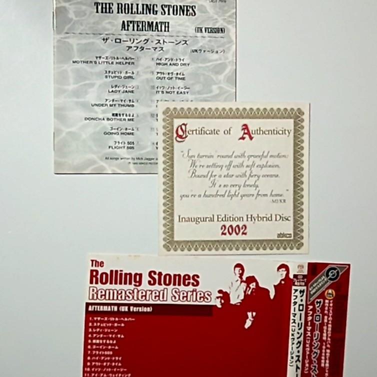 The Rolling Stones – Aftermath (UK) (SACD, 2002) Japan Obi UIGY-7009