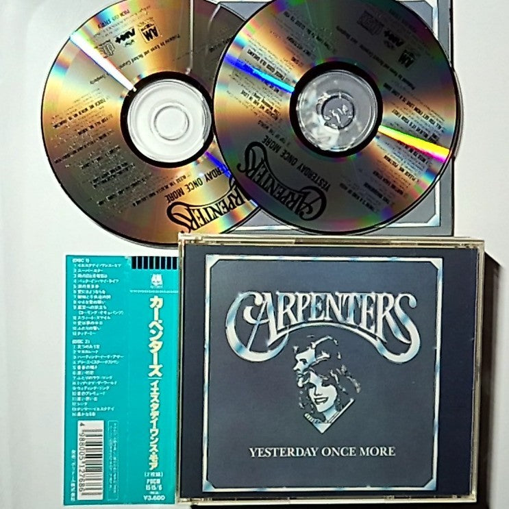 Carpenters – Yesterday Once More (CD, 1993) Japan Obi POCM-1515/6