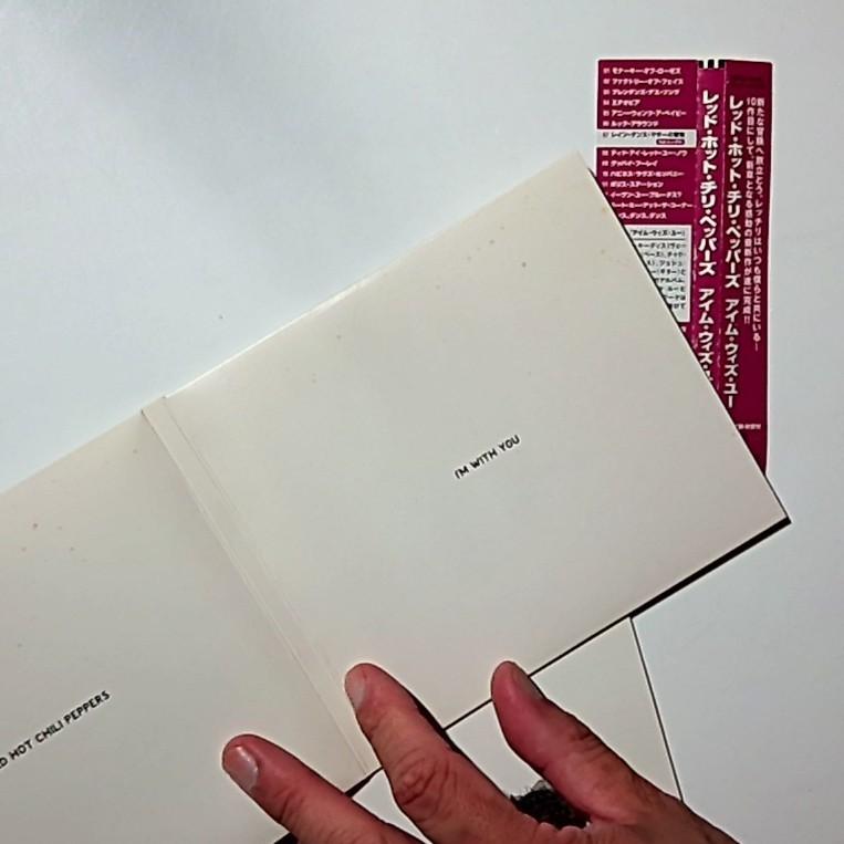 Red Hot Chili Peppers – I'm With You (CD, 2011) Japan Gatefold, Obi WPCR-14182