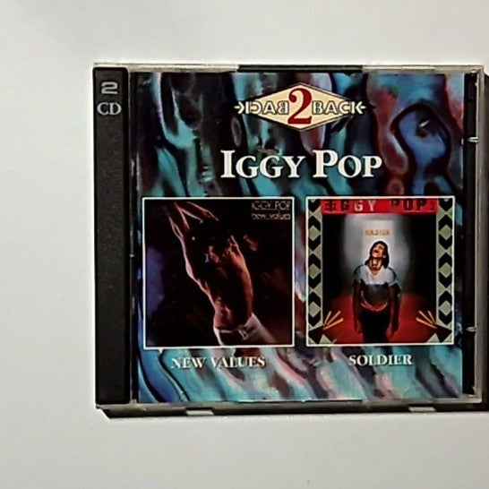 Iggy Pop – New Values / Soldier (CD, 1995, 2-Disc) Europe 74321 25956 2