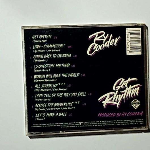 Ry Cooder – Get Rhythm (CD, 1987) US 9 25639-2