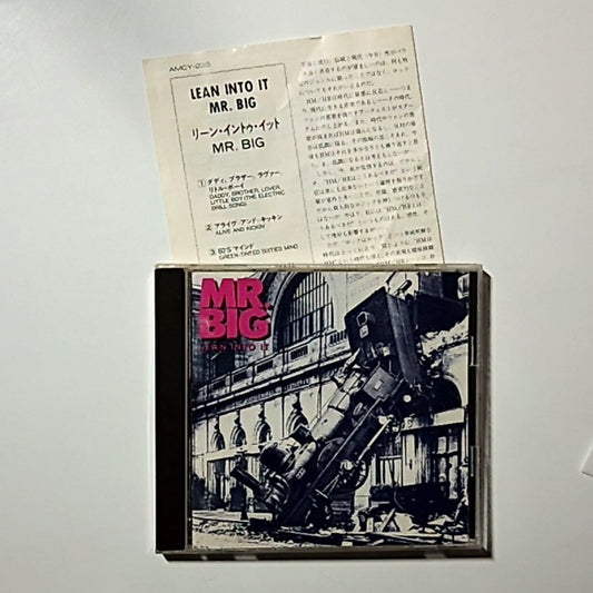 Mr. Big – Lean Into It (CD, 1993) Japan AMCY-236
