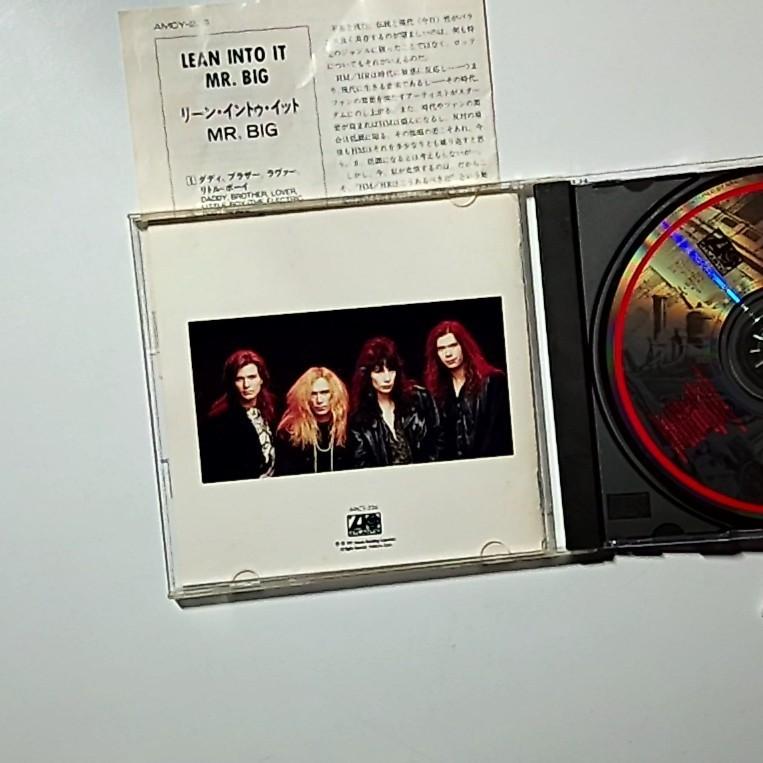 Mr. Big – Lean Into It (CD, 1993) Japan AMCY-236