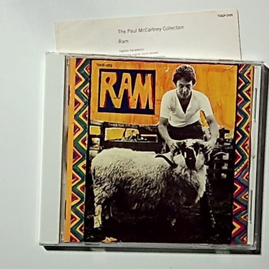 Paul & Linda McCartney – Ram (CD, 1995) Japan TOCP-3125