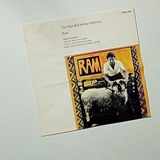 Paul & Linda McCartney – Ram (CD, 1995) Japan TOCP-3125