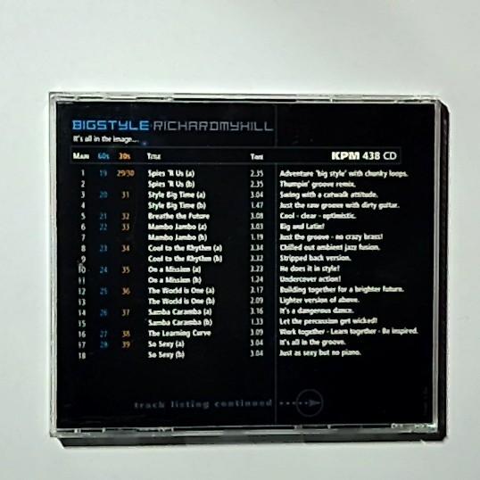 Richard Myhill – Bigstyle (CD, 2000) Europe KPM 438 CD