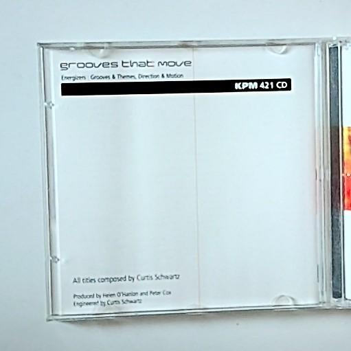 Curtis Schwartz – Grooves That Move (CD, 1999) UK KPM 421 CD