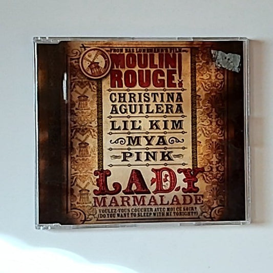 Christina Aguilera, Lil' Kim, Mya, P!NK – Lady Marmalade (CD, 2001) Australia