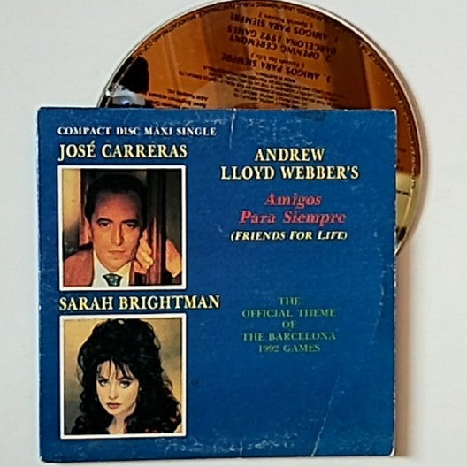 José Carreras, Sarah Brightman – Amigos Para Siempre (Friends For Life) (CD)