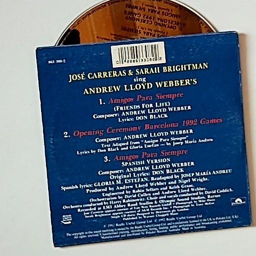 José Carreras, Sarah Brightman – Amigos Para Siempre (Friends For Life) (CD)