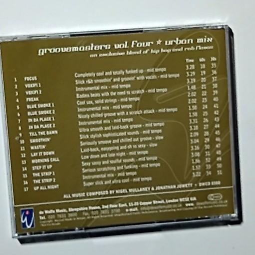 Nigel Mullaney, Jonathan Jowett – Groovemasters Urban Mix (CD 2002) UK DWCD 0380