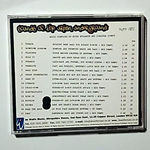 Nigel Mullaney, Jonathan Jowett – Sounds Of The Urban Underground (CD, 2005)