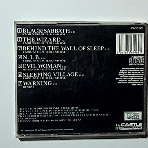 Black Sabbath – Black Sabbath (CD) Australia PACD001