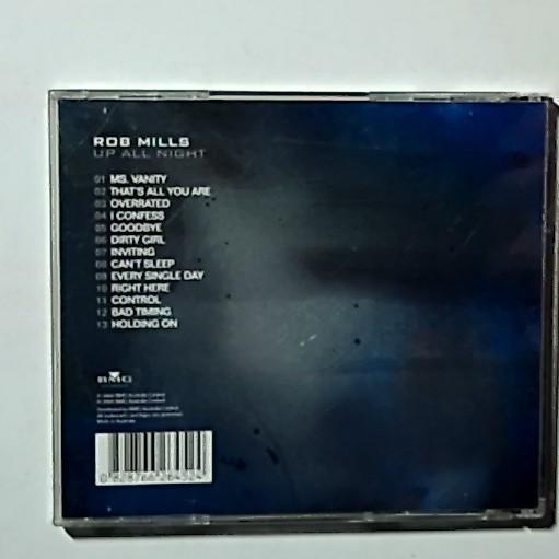 Rob Mills – Up All Night (CD, 2004) Australia 82876626452