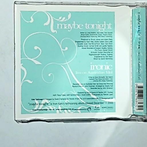 Kate DeAraugo – Maybe Tonight (CD, 2005) Australia 82876768432