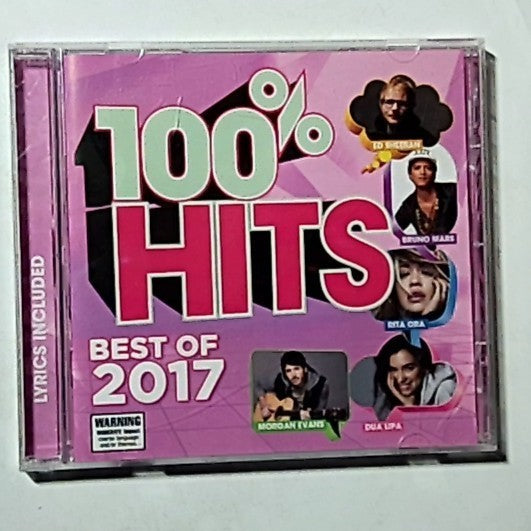 Various – 100% Hits Best Of 2017 (CD, 2017) Australia 5419792702