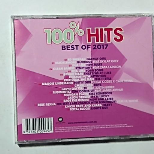 Various – 100% Hits Best Of 2017 (CD, 2017) Australia 5419792702