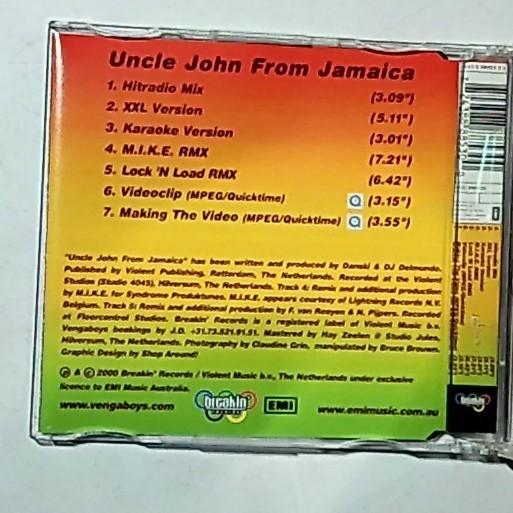 Vengaboys – Uncle John From Jamaica (CD, 2000) Australia 7243 888853 0 0