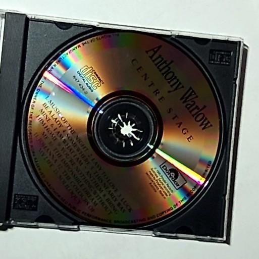 Anthony Warlow – Centre Stage (CD, 1990) Australia 847 434 2