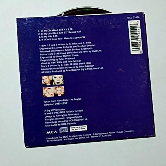 Kim Wilde – In My Life (CD, 1993) Australia MCD 31454