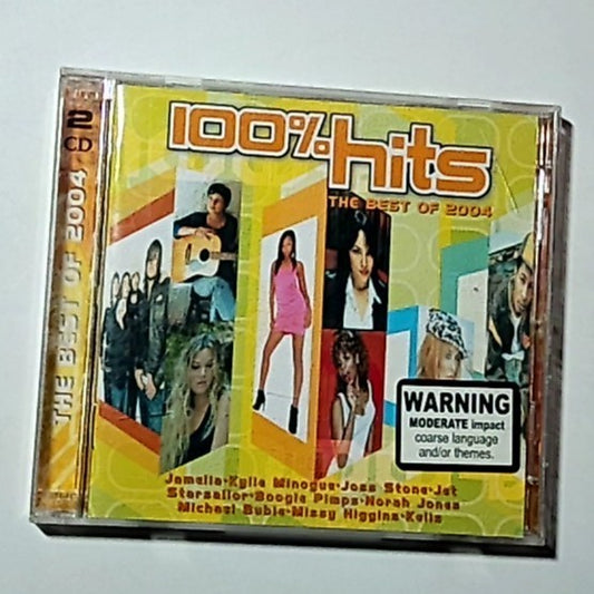 Various – 100% Hits: The Best Of 2004 (CD, 2004) Australia 8745092