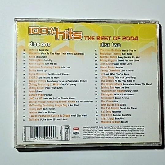 Various – 100% Hits: The Best Of 2004 (CD, 2004) Australia 8745092