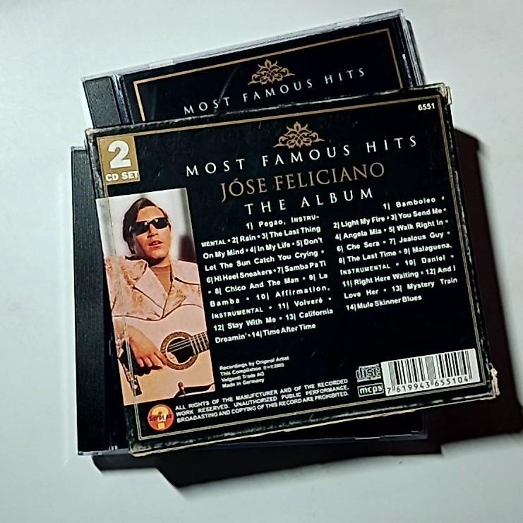 José Feliciano – Most Famous Hits Jose Feliciano The Album (CD, 2005)