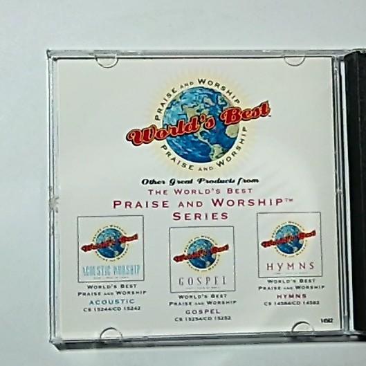 Various – World's Best Praise & Worship - Volume 1 (CD, 1999) US IND 14562