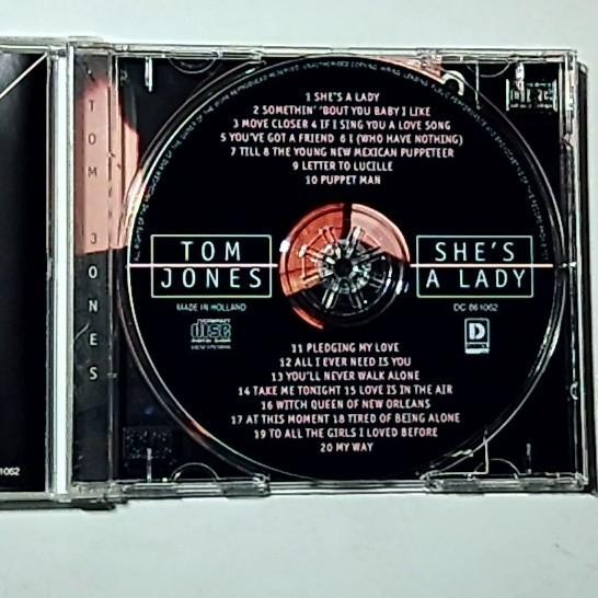 Tom Jones – She's A Lady (CD, 1996) Netherlands DC 861062