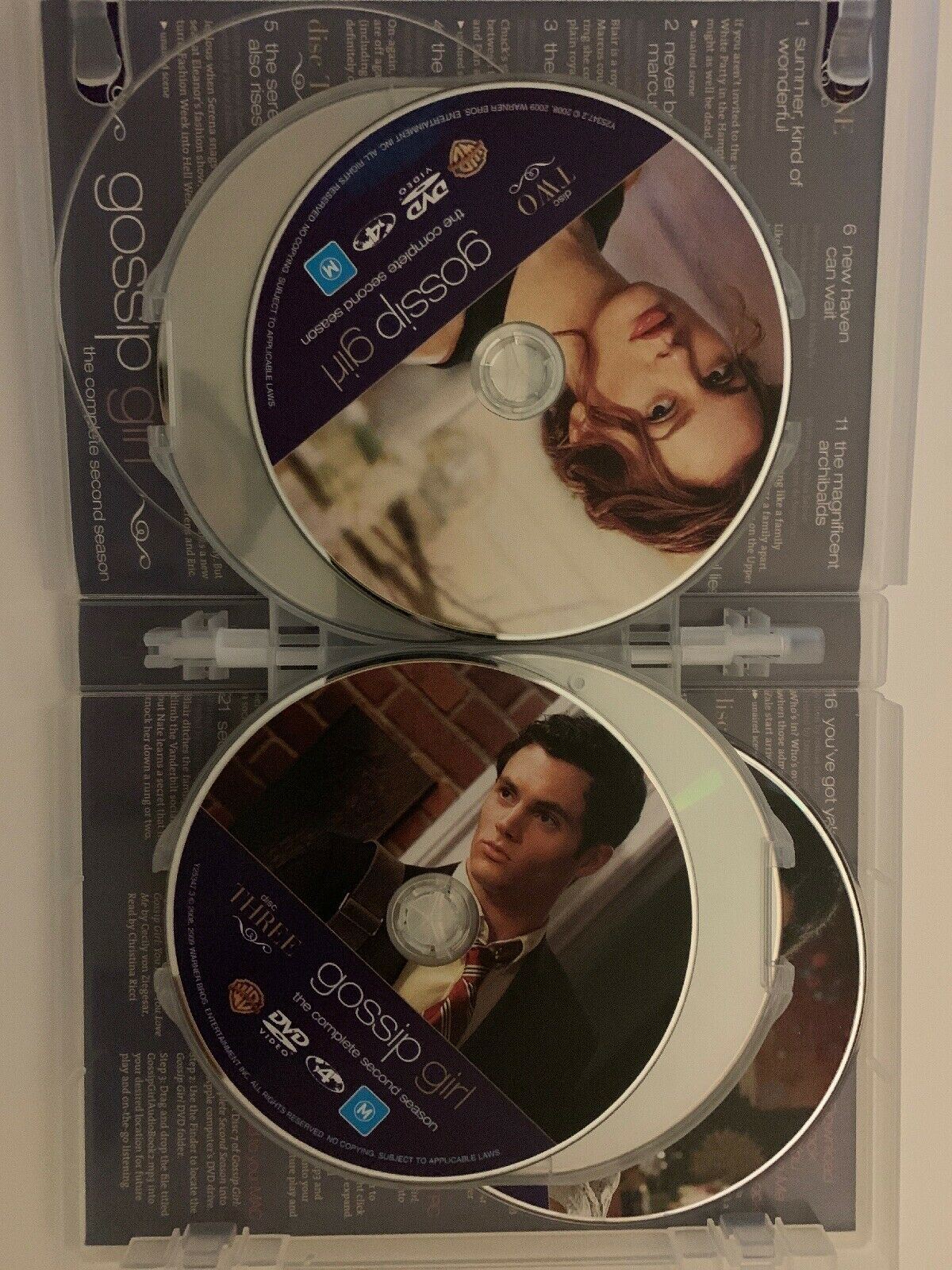 Gossip Girl : Season 2 (DVD, 2009, 7-Disc Set)