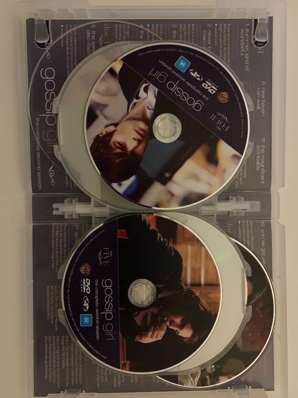 Gossip Girl : Season 2 (DVD, 2009, 7-Disc Set)