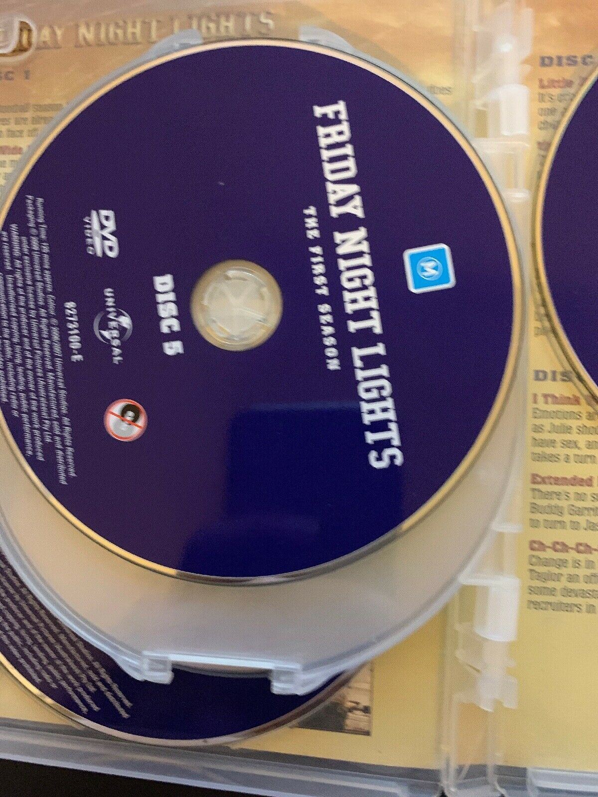 Friday Night Lights : Season 1 (DVD, 2009, 6-Disc Set)