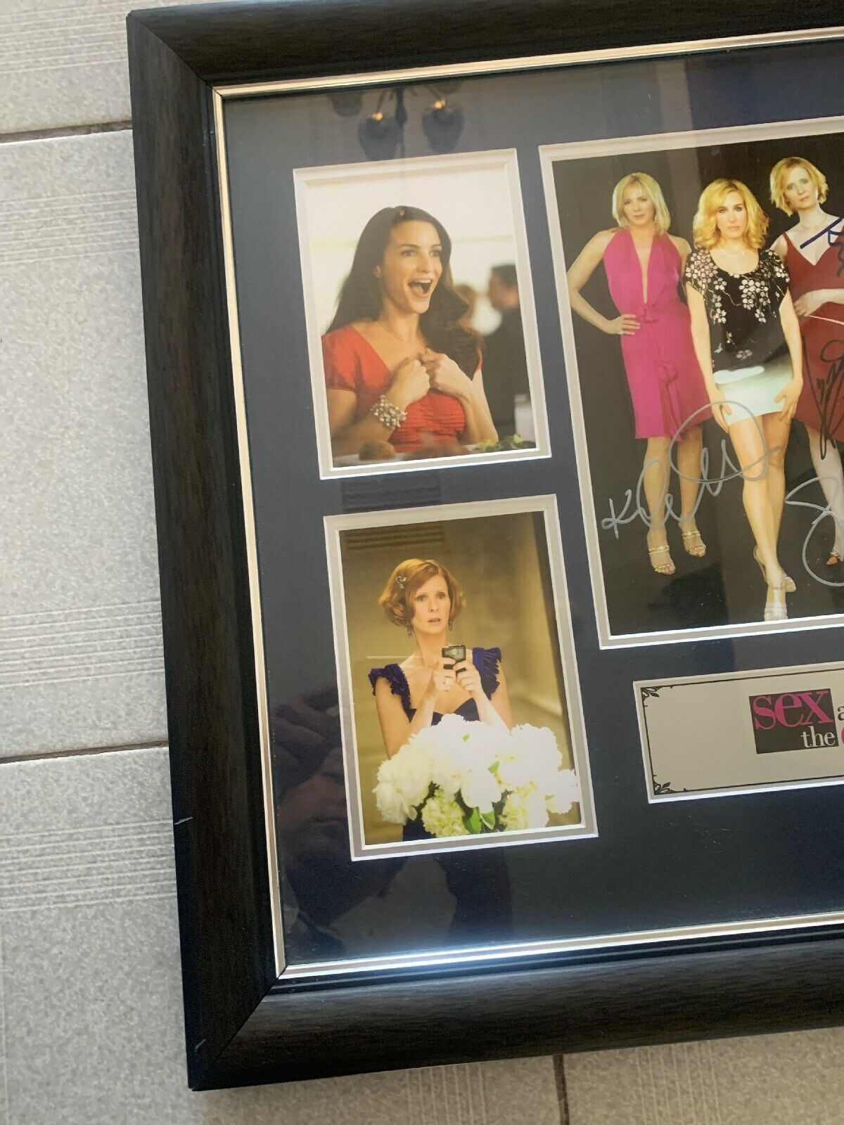 Sex And The City Frame And Signed Limited Edition 284/500 Hanging Picture Frame