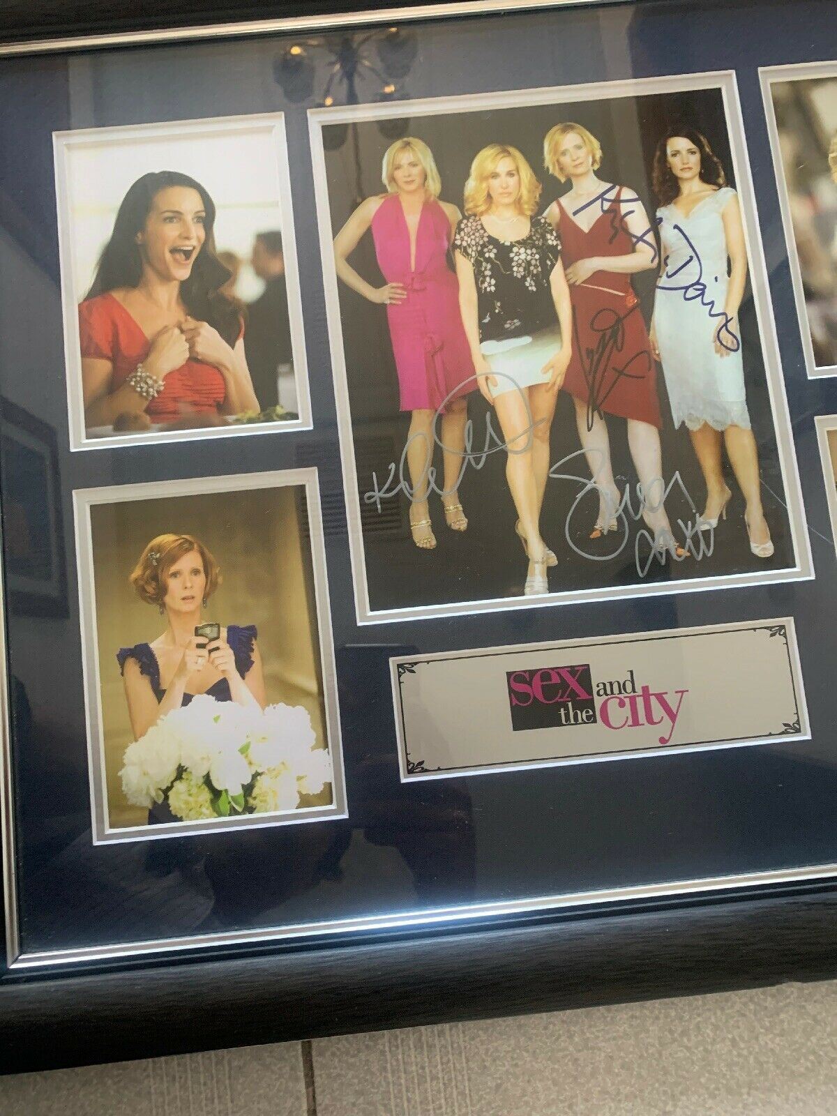 Sex And The City Frame And Signed Limited Edition 284/500 Hanging Picture Frame