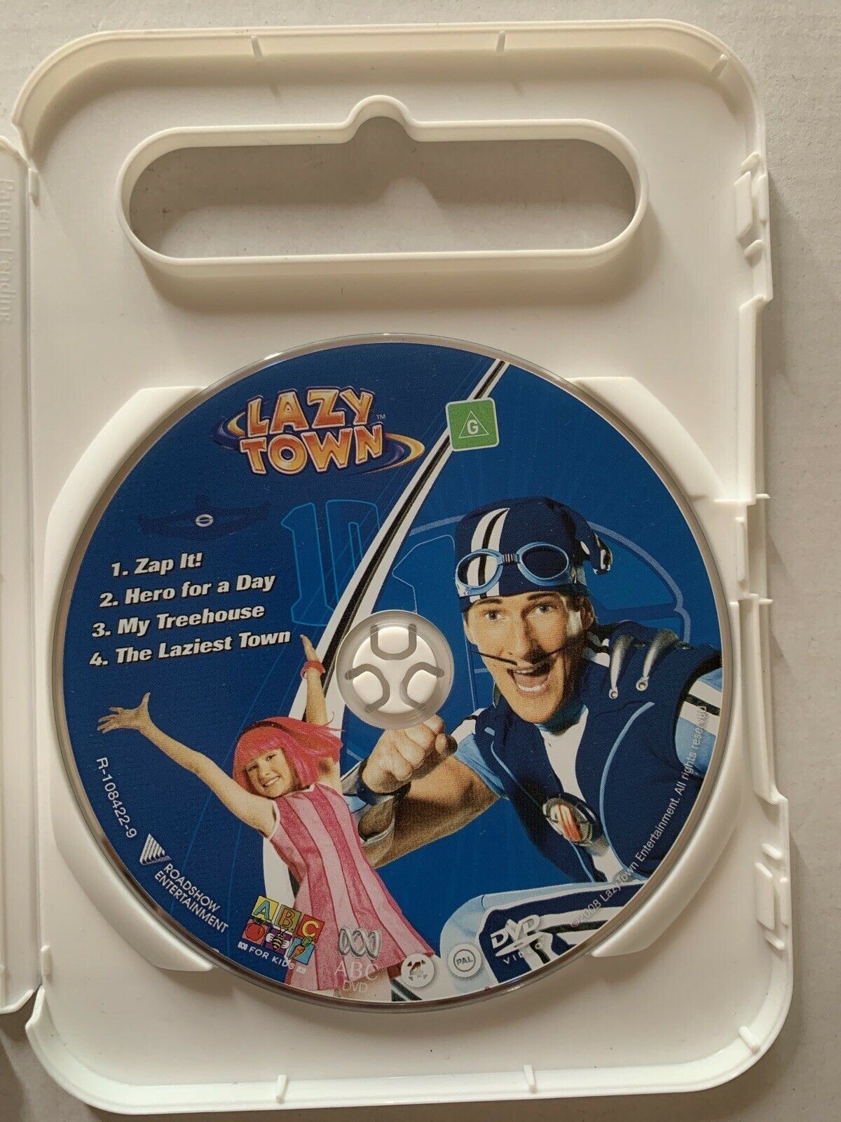 LazyTown: Zap It! (DVD, 2008) Region 4