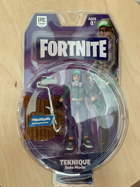 Fortnite Teknique Solo Mode 4" Figure Pack By Jazwares Collectible Toy  Ages+8