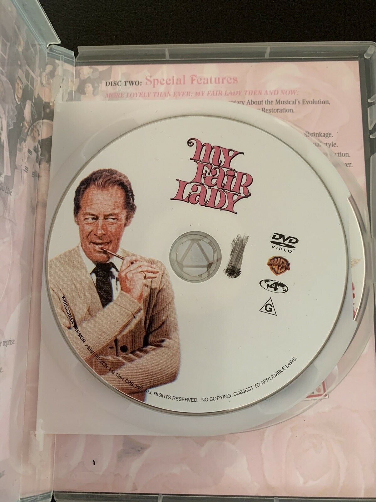 My Fair Lady - Special Edition (DVD, 1964, 2-Disc Set) Audrey Hepburn.  Region 4