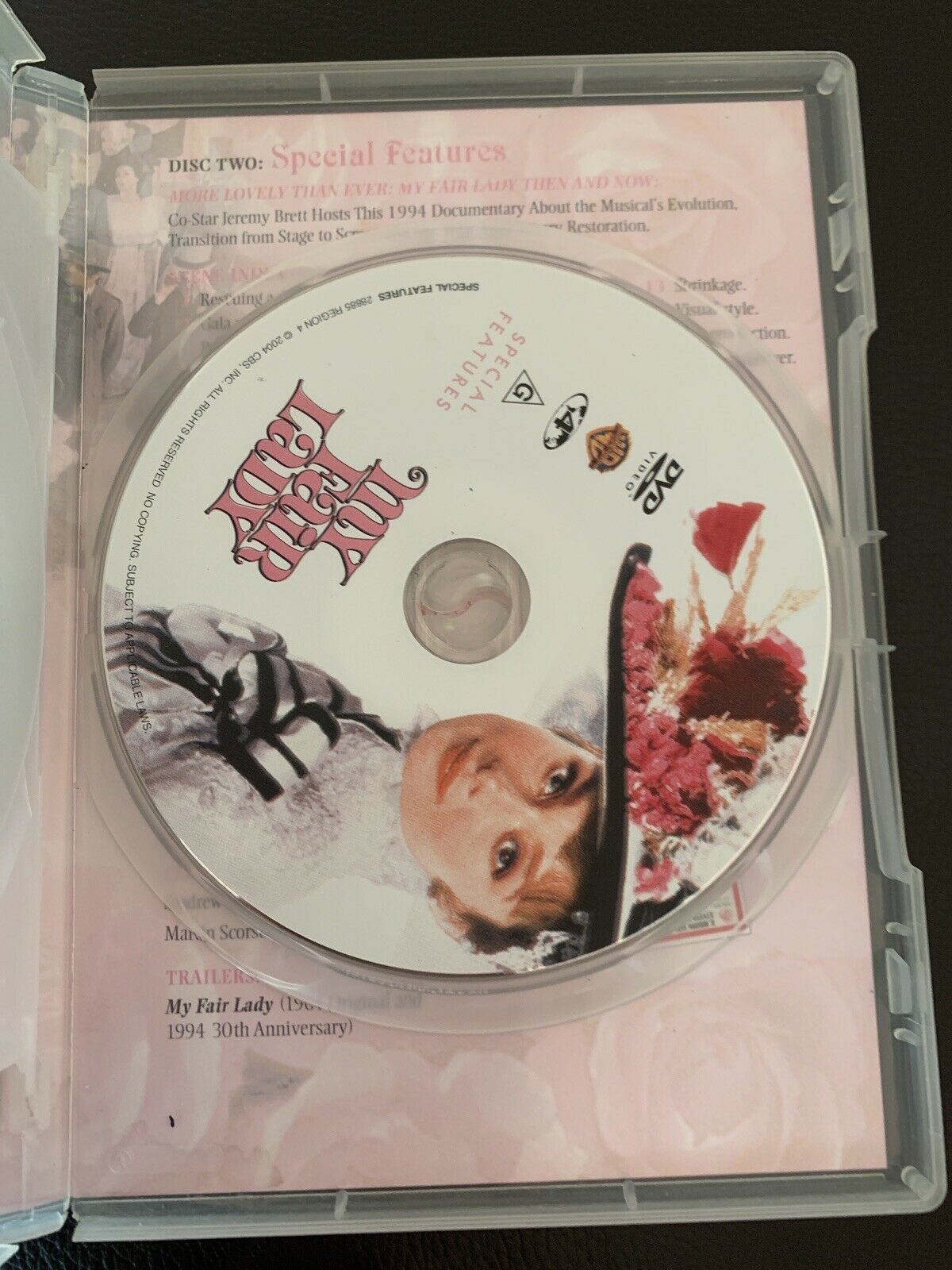 My Fair Lady - Special Edition (DVD, 1964, 2-Disc Set) Audrey Hepburn.  Region 4