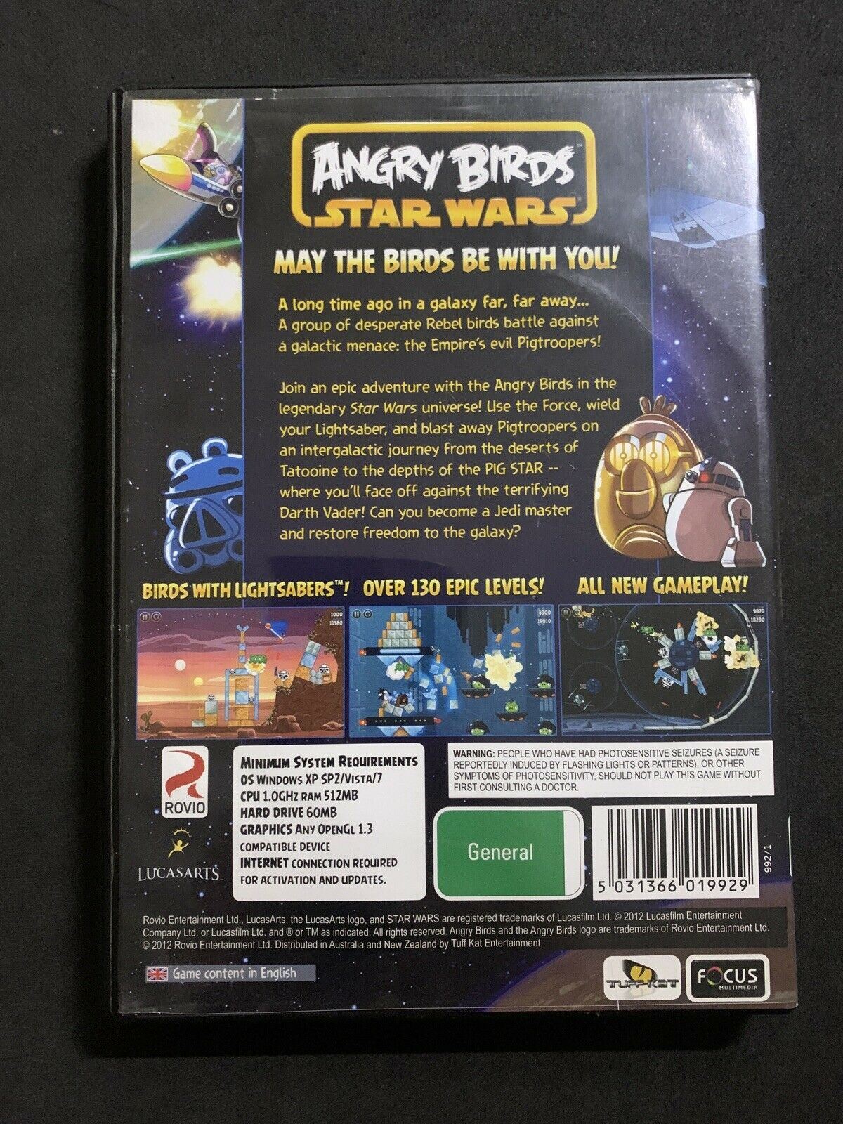 Angry Birds Star Wars PC Windows Game