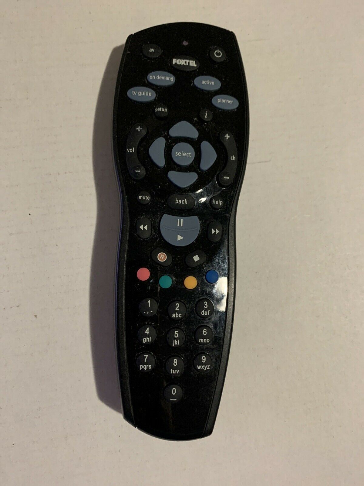 Genuine FOXTEL RC16704102/02B Set Top Box Remote Control For Foxtel IQ ...