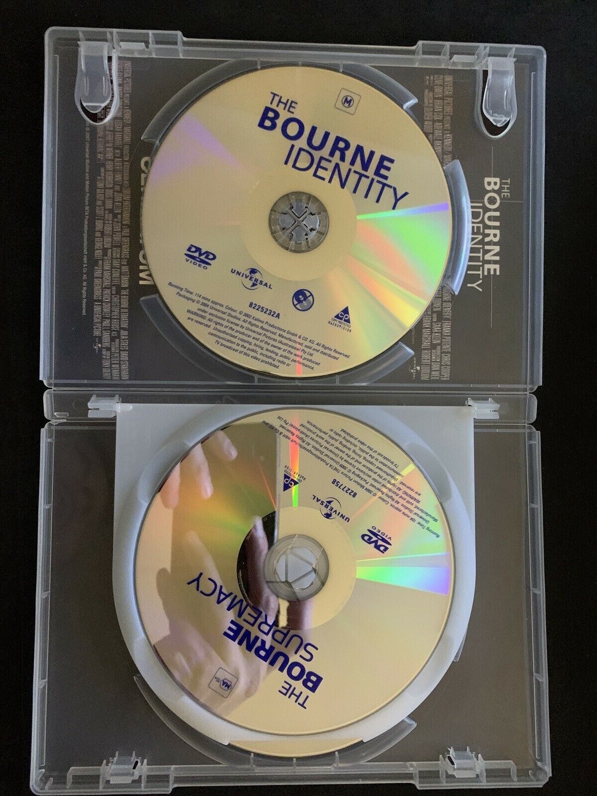 The Bourne Identity / The Bourne Supremacy / The Bourne Ultimatum (DVD, 2008)