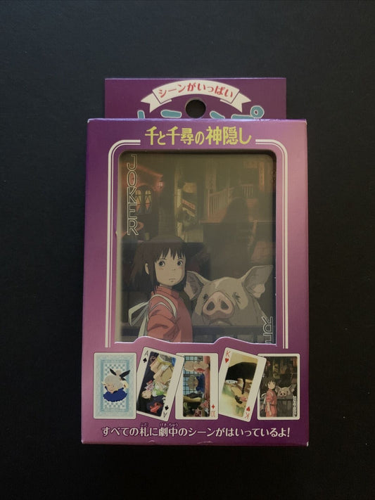 Genuine Studio Ghibli Spirited Away Trump Playing Cards